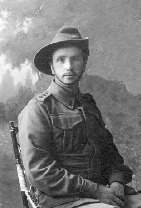 Private Joseph ‘Herbert’  Goodwin was killed in action during the attack on Fleurs on November 14, 1916. Before enlisting he had been a labourer working at ‘Tiara Station’ .
