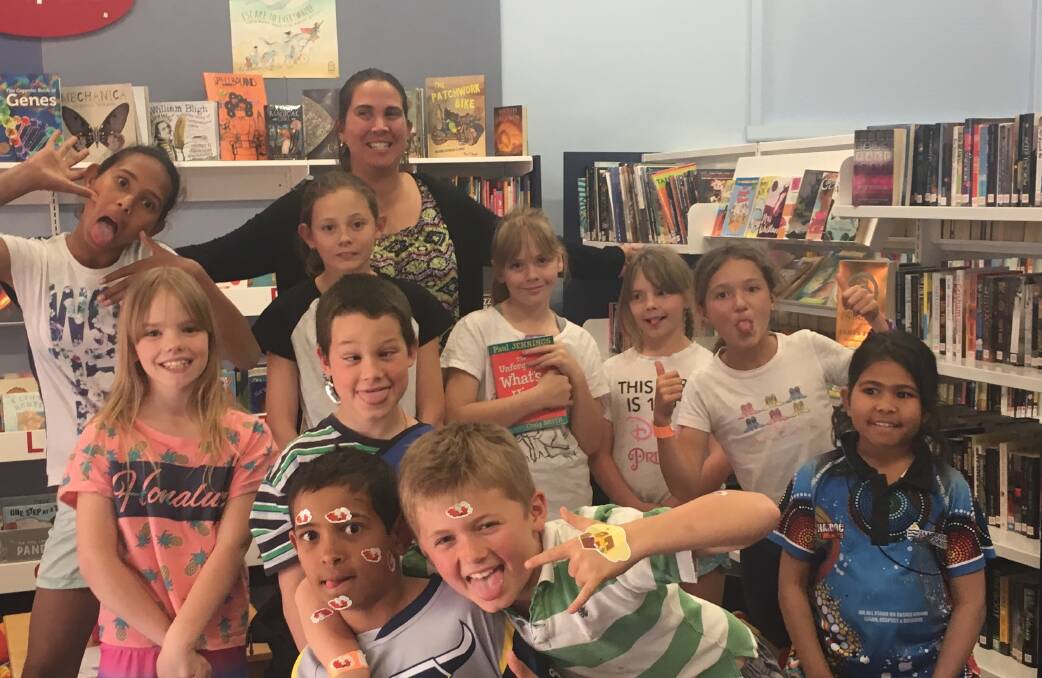 Children went crazy at the Library Fun Day during the school holidays while learning about the wide range of resources available to them.