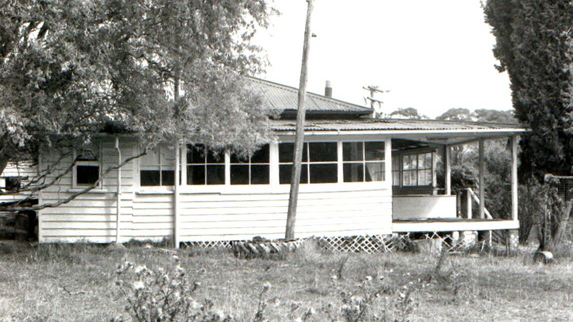 Original style: The clubhouse built in the 1930s for the Walcha Golf Club at its old links. This photo was taken after the building had been re-erected at The Lake.