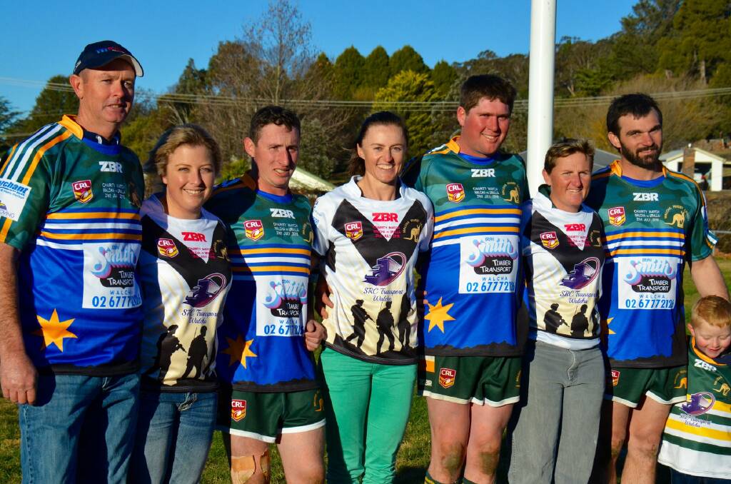 The Walcha men and league tag players will be auctioning off commemorative jerseys after the home game against Uralla on July 21 for two important organisations. 