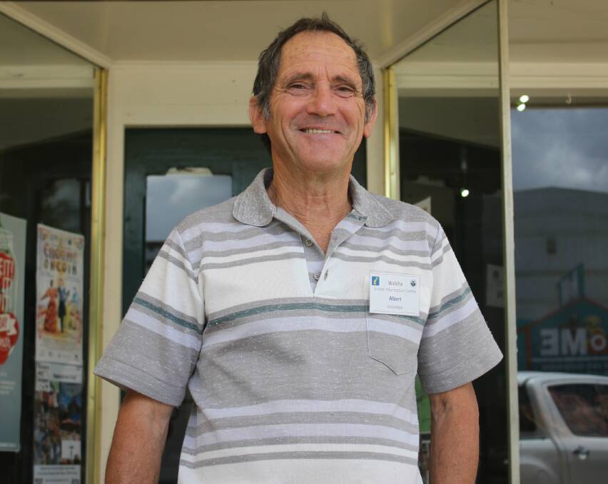 IN THE KNOW: Walcha Visitor Information Centre volunteer Albert Egli spent the holiday period helping tourists see all that Walcha and surrounds have to offer. 