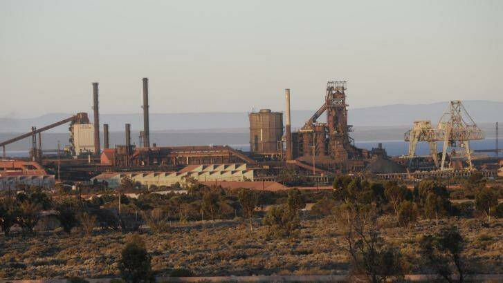 Arrium/One steel plant in Whyalla, South Australia. Photo: David Mariuz