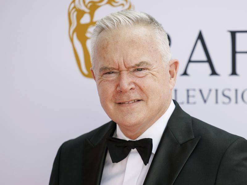 Huw Edwards has resigned months after allegations of payments for photos were aired. (EPA PHOTO)