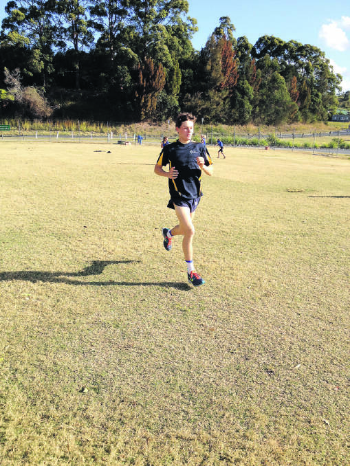 Joe in training for the City to Surf.