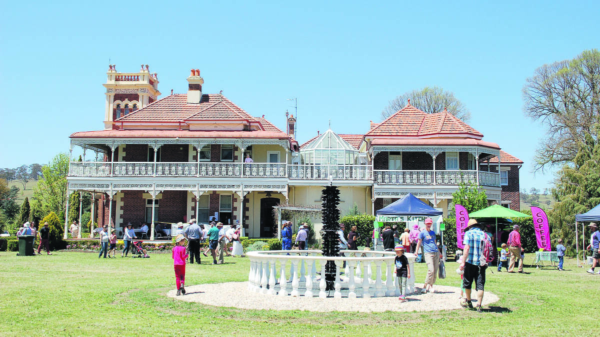 Nearly 500 people took the opportunity to stroll around the grounds of the historic Langford homestead.