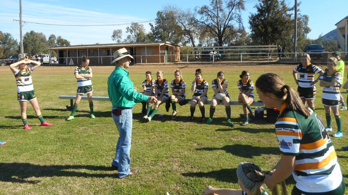 What Jillaroos Coach Kev Creighton said to his troops before last Saturday's game certainly had the desired effect.