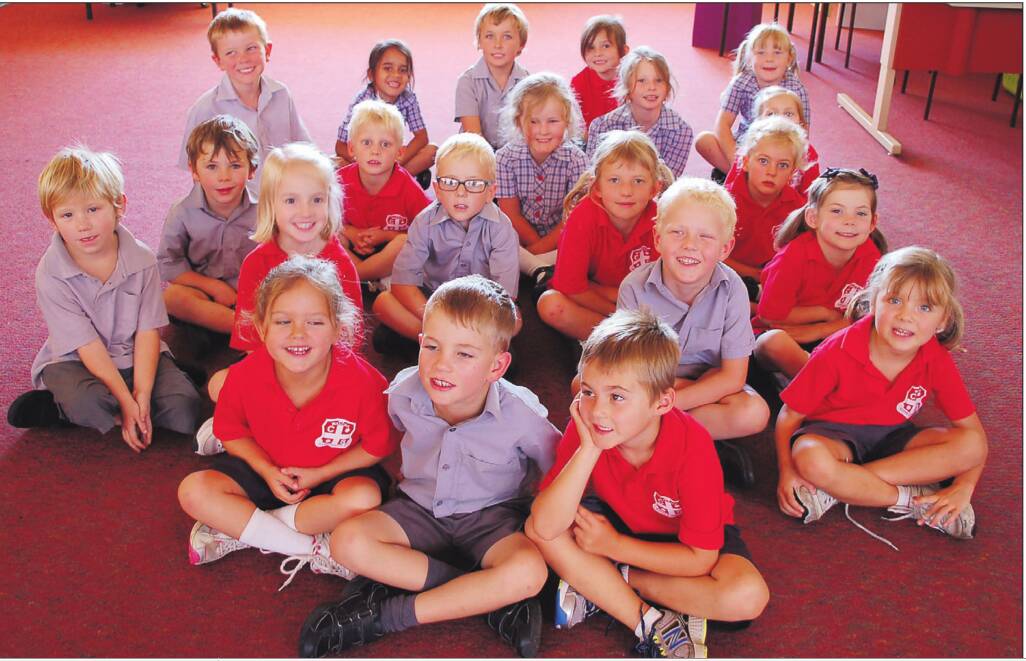 Twenty two new students started kindergarten at Walcha Central School on Monday, about the same size intake as last year.