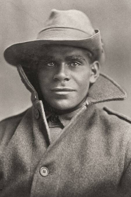 COURAGE: Private Miller Mack of the 50th Australian Infantry Battalion was one of 21 Ngarrindjeri men who enlisted. Picture: AWM P10608.010