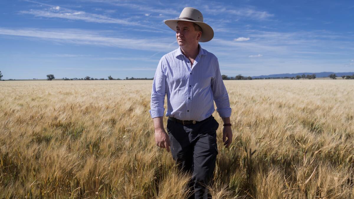 Barnaby Joyce promoted to govt’s go-to man for drought