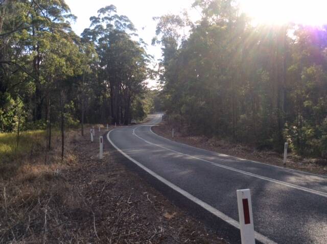 Part of the Oxley Highway which could be affected by speed zone changes