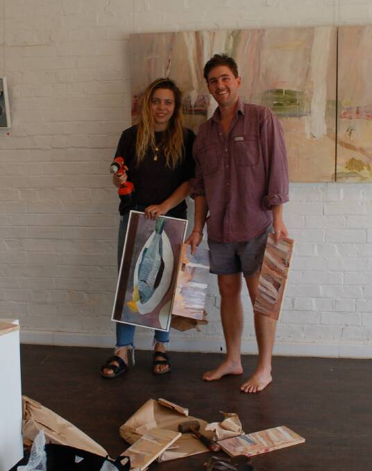 WALCHA WANNABEES: Annalisa Ferraris and Dan Kyle say the beauty of Walcha, the strong artistic community, the high-calibre locally based artists' network and old friendships keep them coming back regularly.