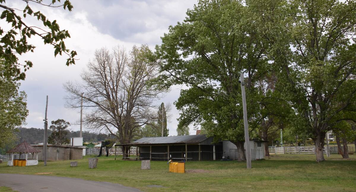 The old bar and toilet block that will be demolished to make way for the new facility at the Walcha Showground
