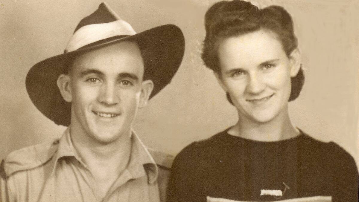 TOGETHER FOREVER NOW: Charlotte with her brother Claude. The twins were born in Walcha, to the late Arthur and Elizabeth (Ahrens) Dunn. They spent the majority of their adult life on the opposite side of the world from each other.