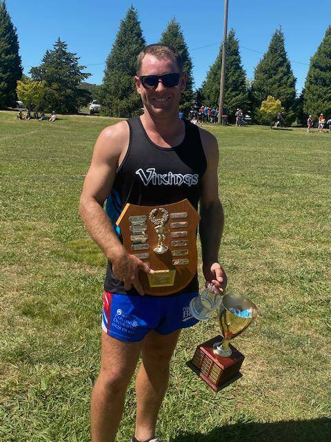 Jason Latham - Walcha Touch Footy A Grade Player of the Season and Grand Final Player of the Match