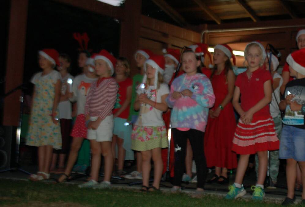The local school carol performance always stirs the Christmas spirit