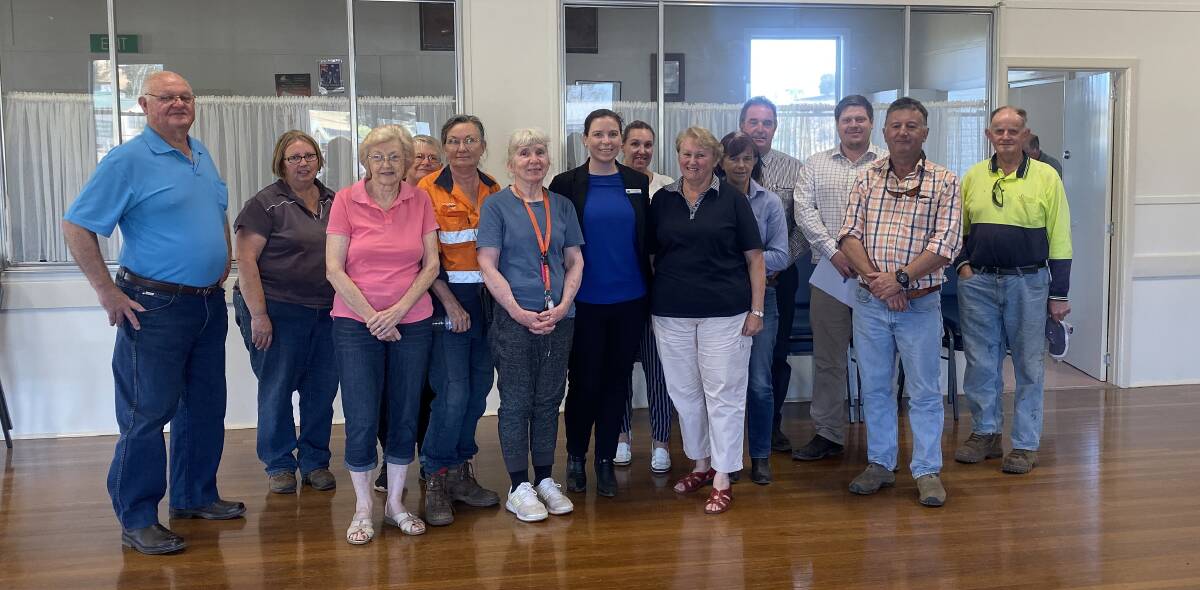 The Walcha Council team at Nowendoc on Tuesday