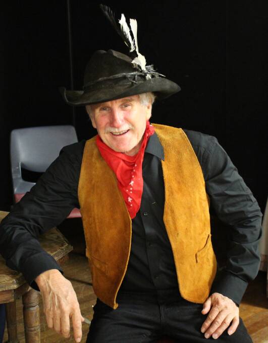 Bob Burnell in the Walcha Musical Society's 2015 production