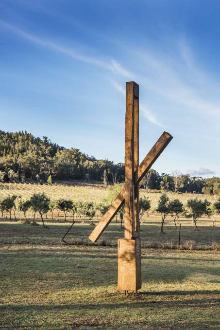 SOLD: Ben Tooth's work I Beam will now remain in Mudgee forever