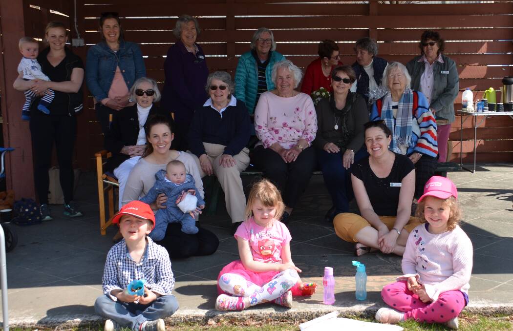RURAL SISTERS: A collection of some of the current, new and future members of the local CWA chapter in McHattan Park yesterday. Photo: Vanessa Arundale