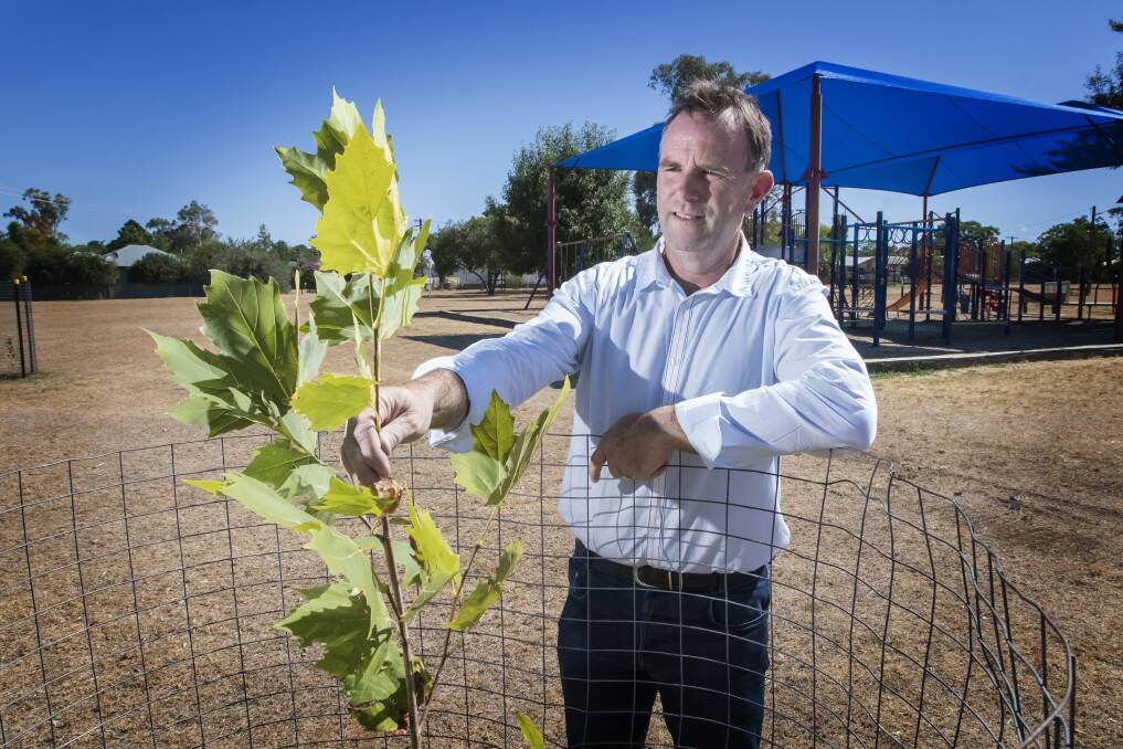 Mark Rodda wants to see a water recycling purification plant built for Tamworth. Photo: Peter Hardin