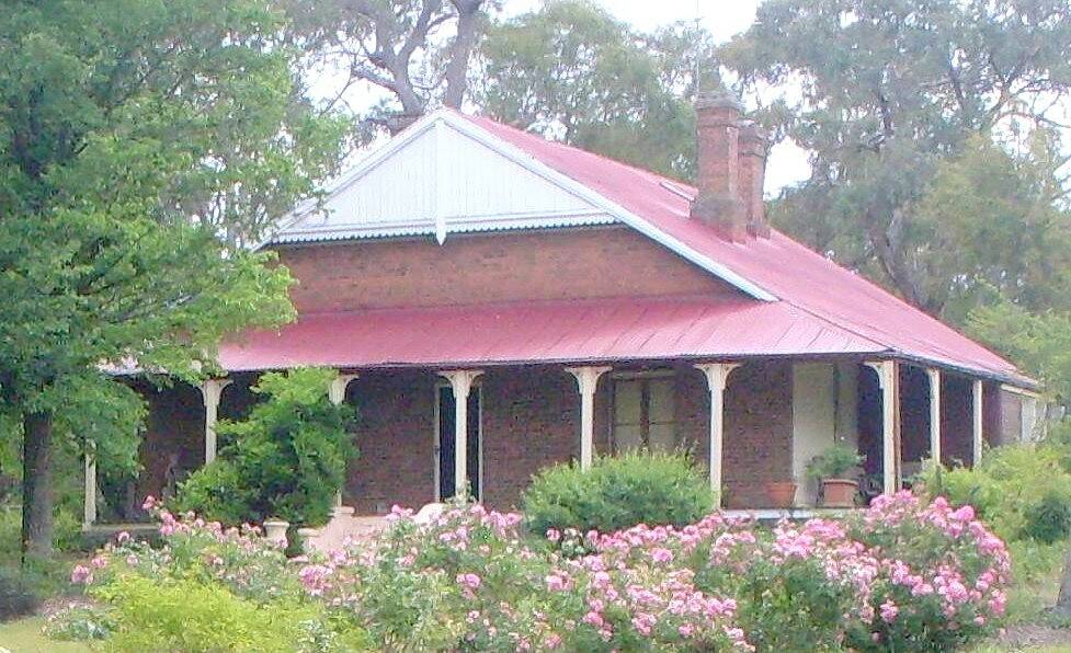 "A handsome and commodious dwelling": The original Church of England Vicarage at Walcha has been a private home since the early 1980s.