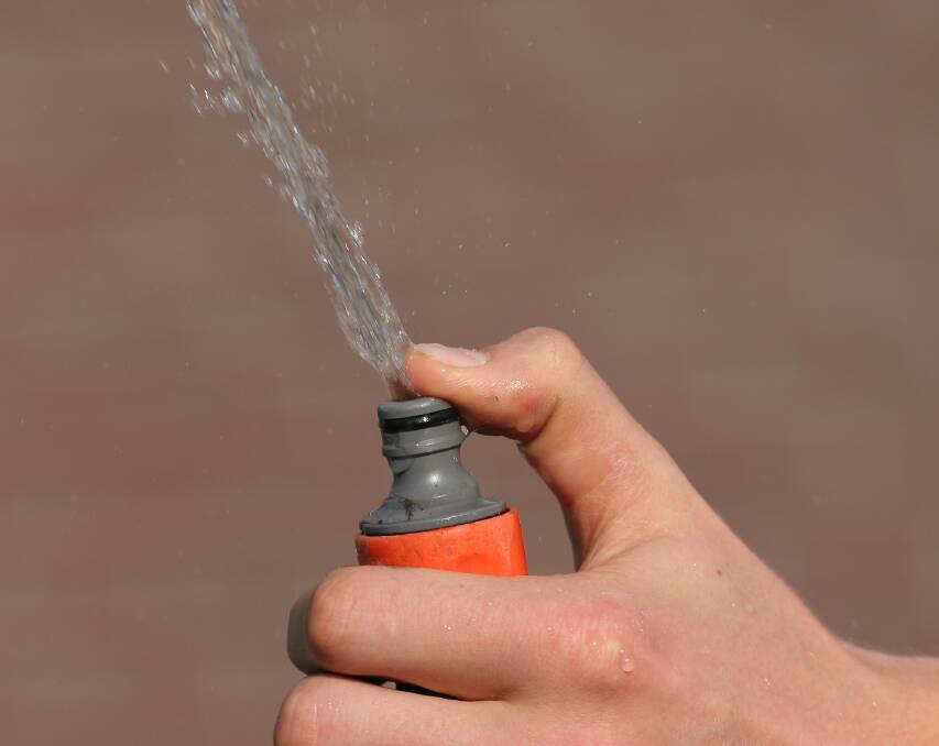 Gardens can only be hosed as Level 2 water restrictions take effect.