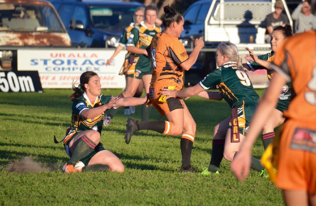 The Jillaroos were downed in their first game but are hoping for redemption when they face Tenterfield on Saturday. 