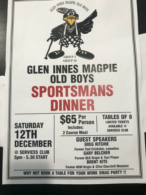 Three sports legends to make their way to Glen Innes