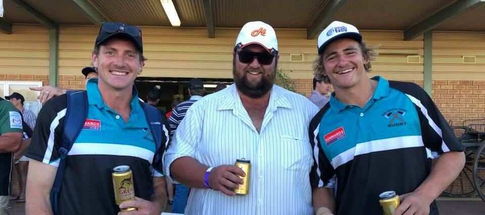 Cordingley and Keen at the Country Championships. Photo: NSW Country Rugby Union Facebook.