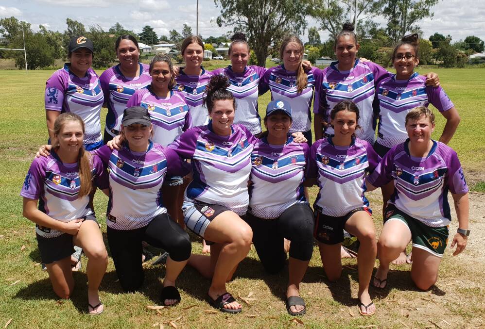 The Group 19 women's team. 