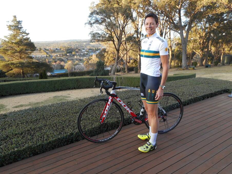 PEDAL TO THE METAL: Walcha cyclist Ayllie Allen will pull on the green and gold at the end of this month for a 97 kilometre race in the south of France. 