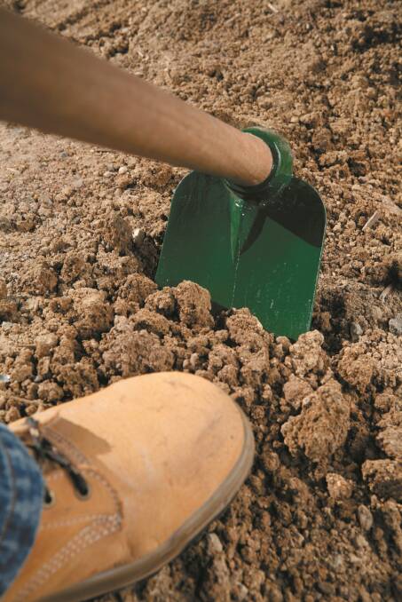 Prepare garden beds for planting by digging plenty of compost and organic matter through the soil using tools such as a Burr Hoe. Photo: Cyclone