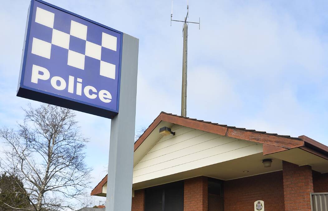 Creswick Police Station, file photo.