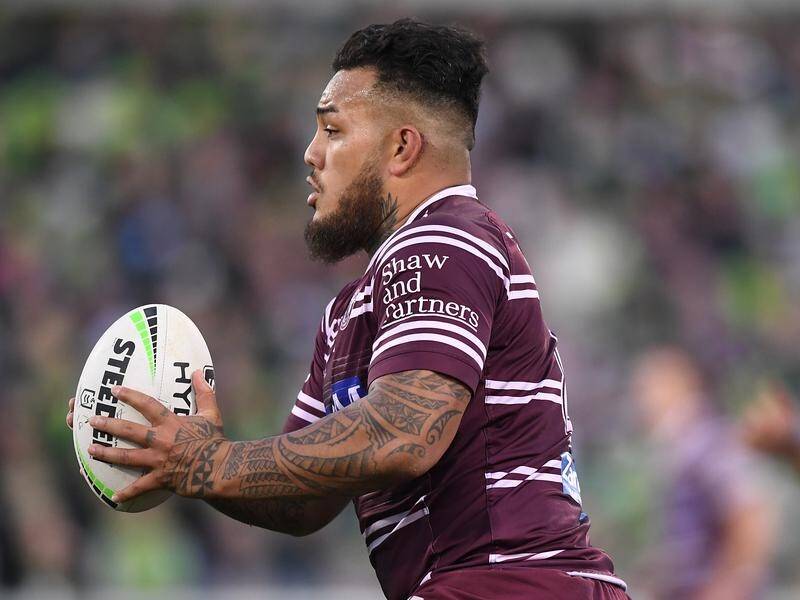 Addin Fonua-Blake of the Sea Eagles could find himself in more trouble for his referee tirade.