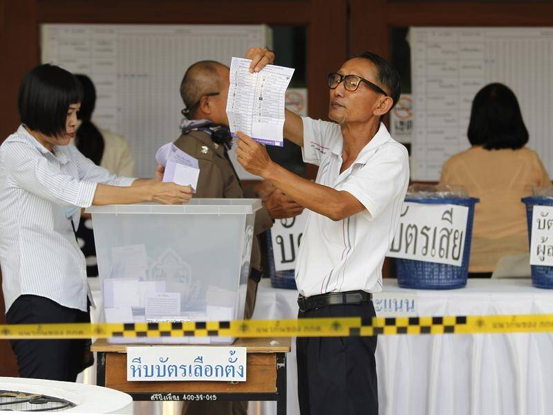Thai citizens have voted in the country's first election since a military coup took place in 2014.