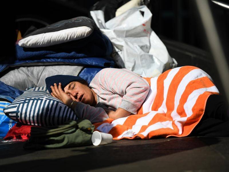 The pandemic has focused attention on more help for people sleeping rough in Sydney's streets.
