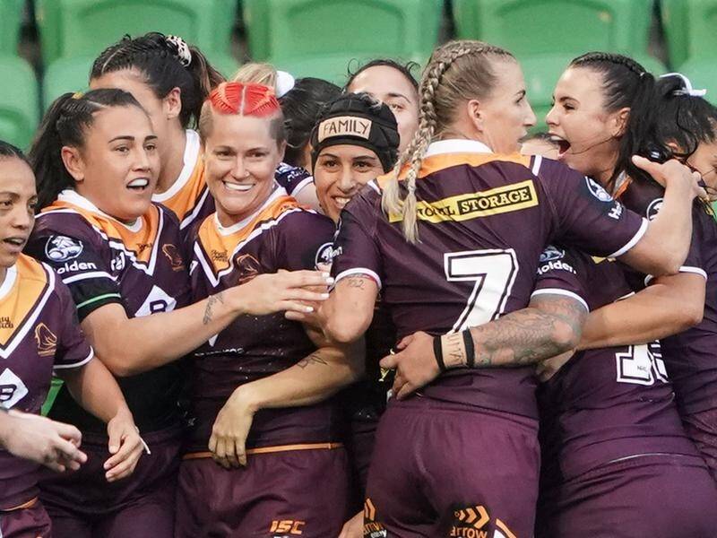 Brisbane have thrashed the Sydney Roosters 20-0 in their NRLW match at Melbourne's AAMI Park.