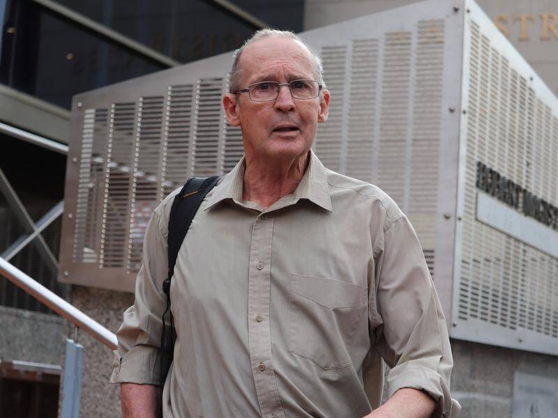 Nicolaas Ockert Bester pleaded not guilty to harassment offences involving Grace Tame. (Ethan James/AAP PHOTOS)