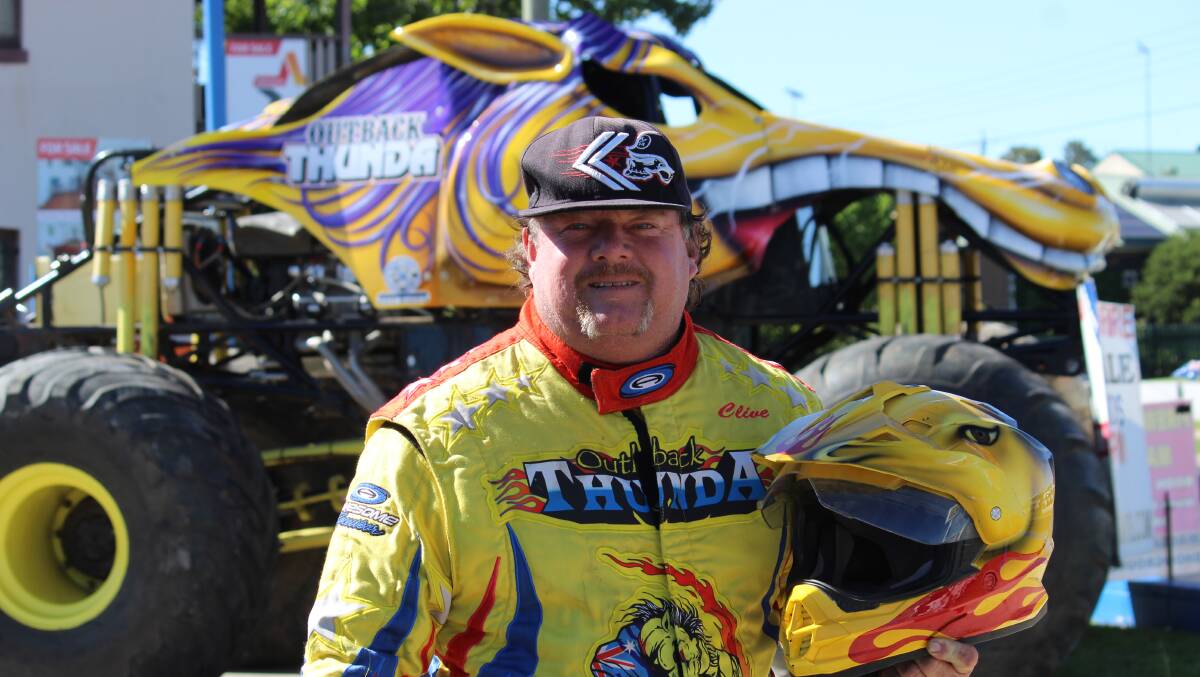 VETERAN DRIVER: Troy Carcia has been driving since the trucks began in Australia, has driven against the Americans and witnessed all the changes within the industry.