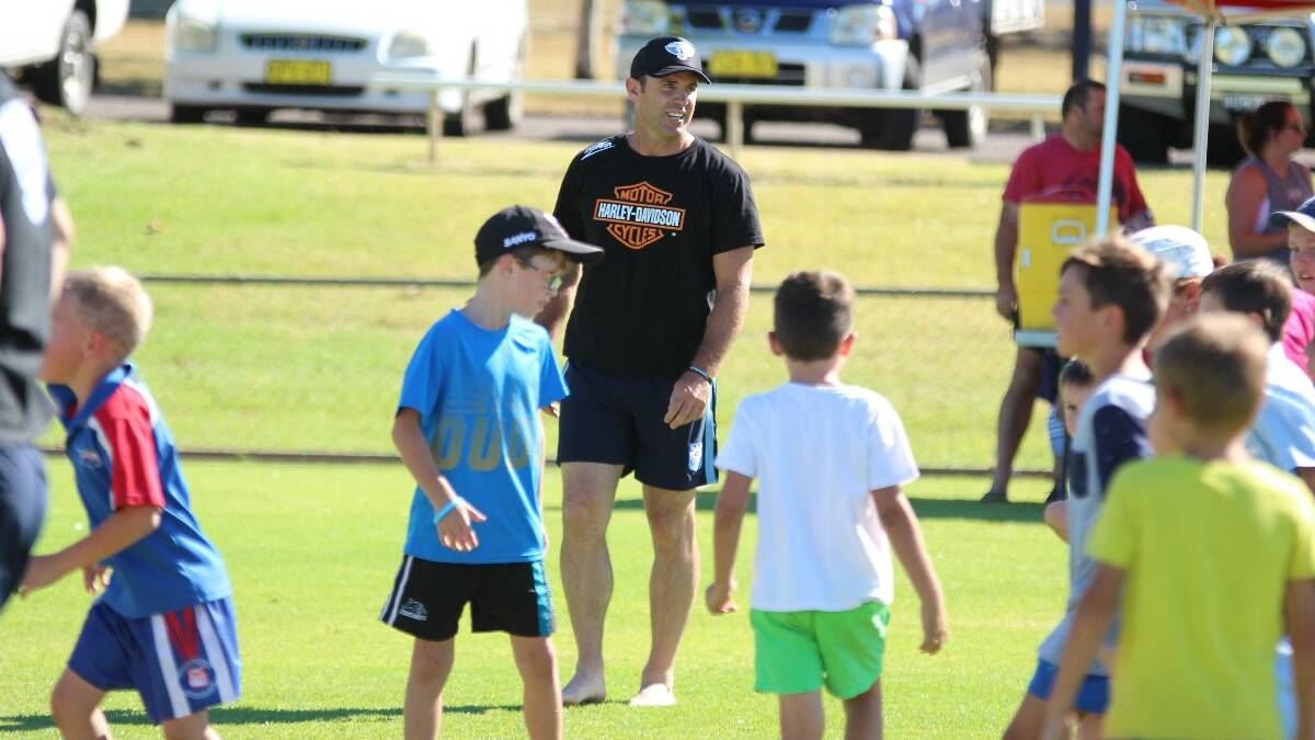 Brad Fittler will come to Armidale with the NSW Blues in January.