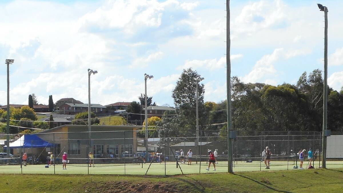Quality courts: The Walcha District Tennis Association Courts at 56 Angle Street.