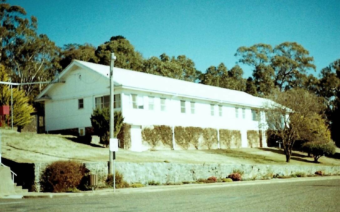 Changing role: A 1990s photo of the Elizabeth Crosse Wing at the old Walcha Hospital site in Croudace Street.